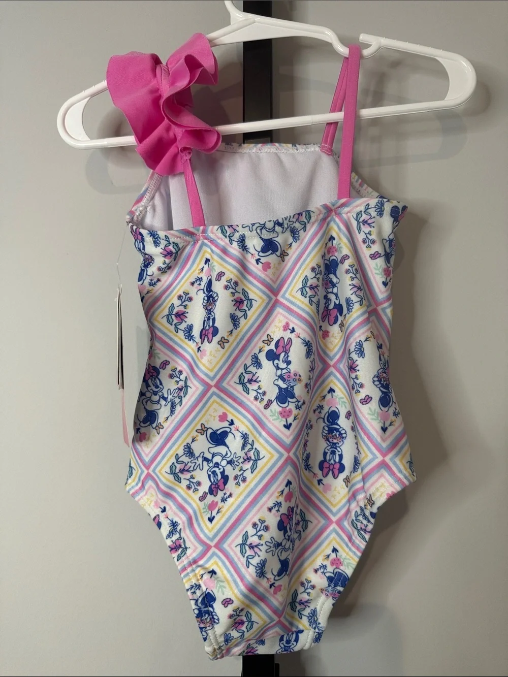 Disney Minnie Mouse One-Piece Swimsuit Toddler Girls 18 Months New NWT
